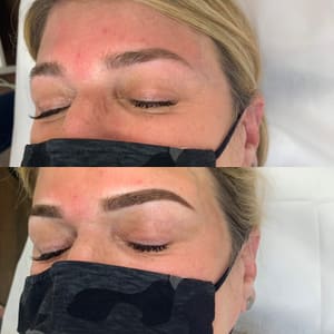 Eyebrow Tattoo result by Beauty By LC in Austin, TX