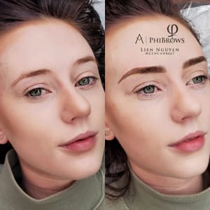 Eyebrow Tattoo result by Beauty by Leanne in Ogdensburg, NY
