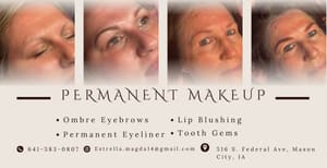 Eyebrow Tattoo result by Beauty by Magdalena in Mason City, IA