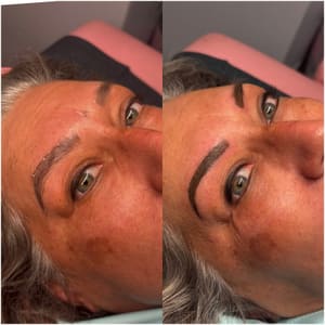 Eyebrow Tattoo result by Beauty by Magdalena in Mason City, IA