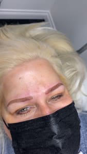 Eyebrow Tattoo result by Beauty by MaryCo in Las Vegas, NV