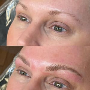 Eyebrow Tattoo result by Beauty By Meegen in Franklin, TN