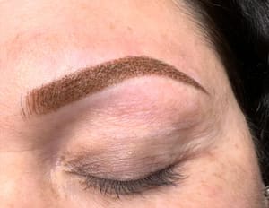 Eyebrow Tattoo result by Beauty by Moiya in Eureka, CA