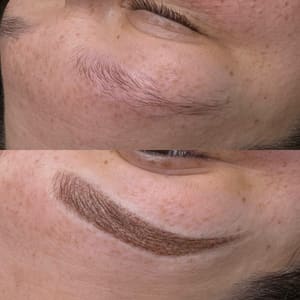 Eyebrow Tattoo result by Beauty by Moiya in Eureka, CA
