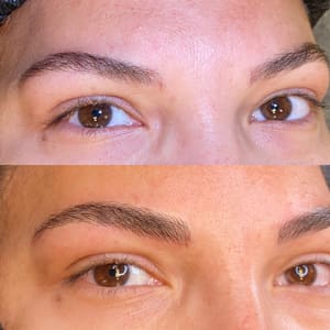 Eyebrow Tattoo result by Beauty by Nilda in Boca Raton, FL