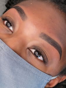 Eyebrow Tattoo result by Beauty by Shaniece in Chicago, IL