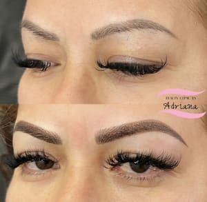 Eyebrow Tattoo result by Beauty Clinic by Adriana, LLC in Perris, CA