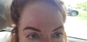 Eyebrow Tattoo result by Beauty Devi Studio in Auburn, WA