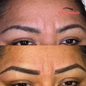 Eyebrow Tattoo result by Beauty Done by Lily in Oceanside, CA