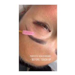 Eyebrow Tattoo result by Beauty Empire Aesthetics in Tampa, FL