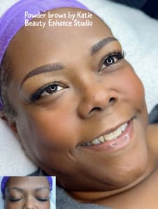 Eyebrow Tattoo result by Beauty Enhance Rockville in Rockville, MD