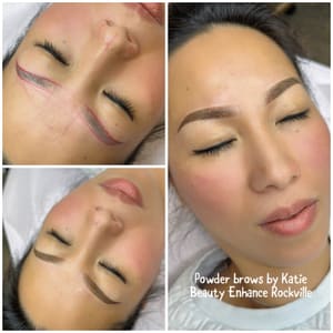 Eyebrow Tattoo result by Beauty Enhance Rockville in Rockville, MD