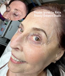 Eyebrow Tattoo result by Beauty Enhance Studio in Gainesville, VA