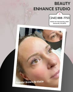 Eyebrow Tattoo result by Beauty Enhance Studio in Gainesville, VA