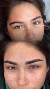 Eyebrow Tattoo result by Beauty Essentials by Elena in San Antonio, TX