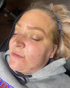 Eyebrow Tattoo result by Beauty Exchange in Brownsburg, IN