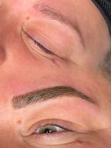 Eyebrow Tattoo result by Beauty Glam Bar in Carnegie, PA