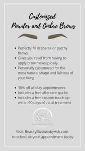 Eyebrow Tattoo result by Beauty Illusions by Ash Nichole in Charlotte, NC