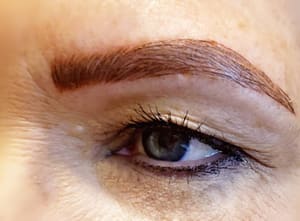 Eyebrow Tattoo result by Beauty in June in Visalia, CA