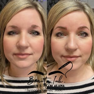 Eyebrow Tattoo result by Beauty Ink. BY AILAINA in Pleasanton, TX
