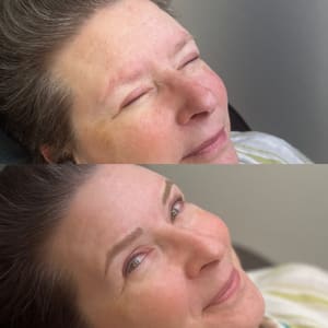 Eyebrow Tattoo result by Beauty Ink. BY AILAINA in Pleasanton, TX