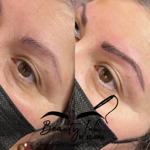 Eyebrow Tattoo result by Beauty Ink. BY AILAINA in Pleasanton, TX