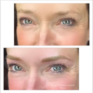 Eyebrow Tattoo result by Beauty INK in Evansville, IN