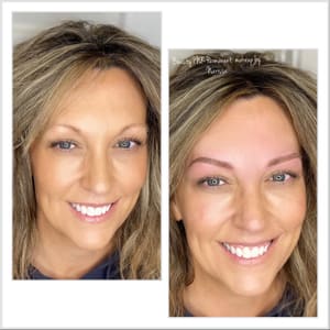 Eyebrow Tattoo result by Beauty INK in Evansville, IN