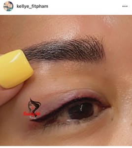 Eyebrow Tattoo result by Beauty. Ink LLC in Bethesda, MD