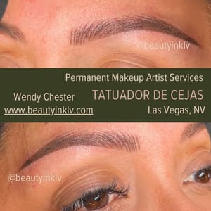 Eyebrow Tattoo result by BEAUTY Ink LV in Las Vegas, NV