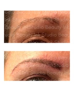 Eyebrow Tattoo result by Beauty Ink Studio in Lewisburg, WV