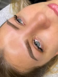 Eyebrow Tattoo result by Beauty Ink Studio in San Diego, CA