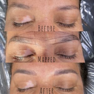 Eyebrow Tattoo result by Beauty inks permanent cosmetics in East Wenatchee, WA
