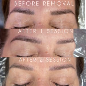 Eyebrow Tattoo result by Beauty inks permanent cosmetics in East Wenatchee, WA