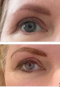 Eyebrow Tattoo result by Beauty Justice in Plain, WI