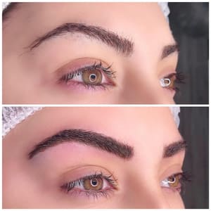 Eyebrow Tattoo result by Beauty Lab Microblading Charlotte in Charlotte, NC
