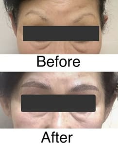 Eyebrow Tattoo result by Beauty Land Spa & Academy in Buena Park, CA