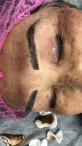 Eyebrow Tattoo result by Beauty Lash Studio in Glendale, CA
