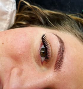 Eyebrow Tattoo result by Beauty Lodge by Anna in Grand Rapids, MI