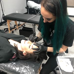 Eyebrow Tattoo result by Beauty Magick Ink in Sumner, WA