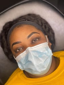 Eyebrow Tattoo result by Beauty Magick Ink in Sumner, WA