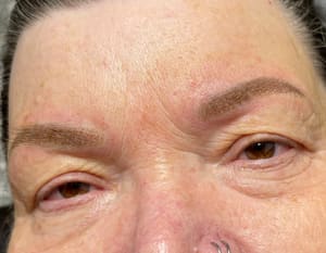 Eyebrow Tattoo result by Beauty Mark Permanent Makeup (Inside Bronzed N Beautiful) in Overland Park, KS