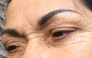 Eyebrow Tattoo result by Beauty Mark Permanent Makeup (Inside Bronzed N Beautiful) in Overland Park, KS