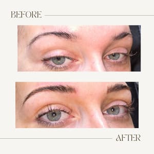 Eyebrow Tattoo result by Beauty Marks Permanent Cosmetics & Jewelry in Columbia, MO