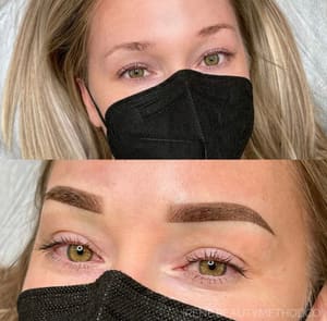 Eyebrow Tattoo result by Beauty Method Co. in Dublin, CA