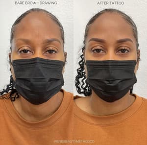 Eyebrow Tattoo result by Beauty Method Co. in Dublin, CA