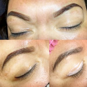 Eyebrow Tattoo result by Beauty Mix- Beauty Services and Microblading Training in Encino, CA