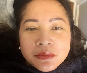 Eyebrow Tattoo result by Beauty Mix- Beauty Services and Microblading Training in Encino, CA