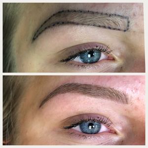 Eyebrow Tattoo result by Beauty Pick Microblading in Arlington, TX