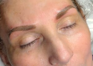 Eyebrow Tattoo result by Beauty Planet by Barbie Cosmetic & Paramedical Tattoo Studio in Princeton, NJ